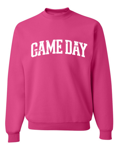 GAME DAY Arched Logo Crewneck