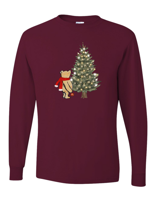Winnie Christmas Tree Long Sleeve