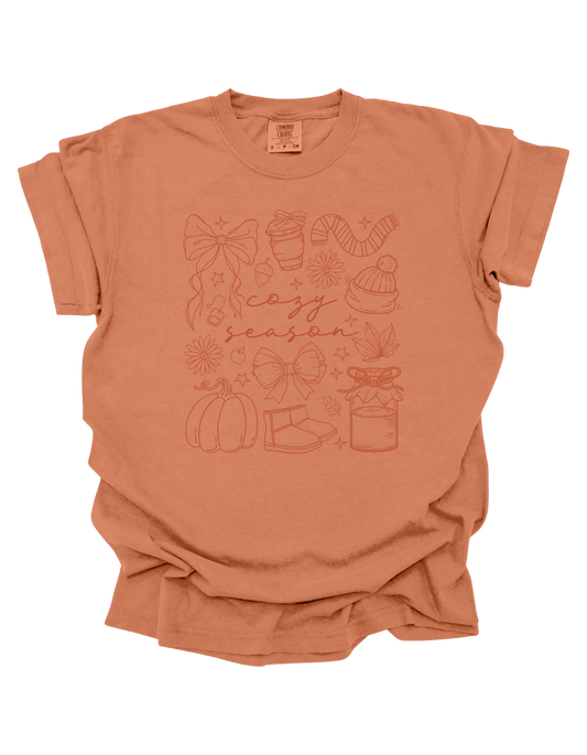 Cozy Season Comfort Colors T-Shirt