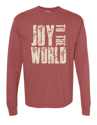 Joy to the World Comfort Colors Long Sleeve