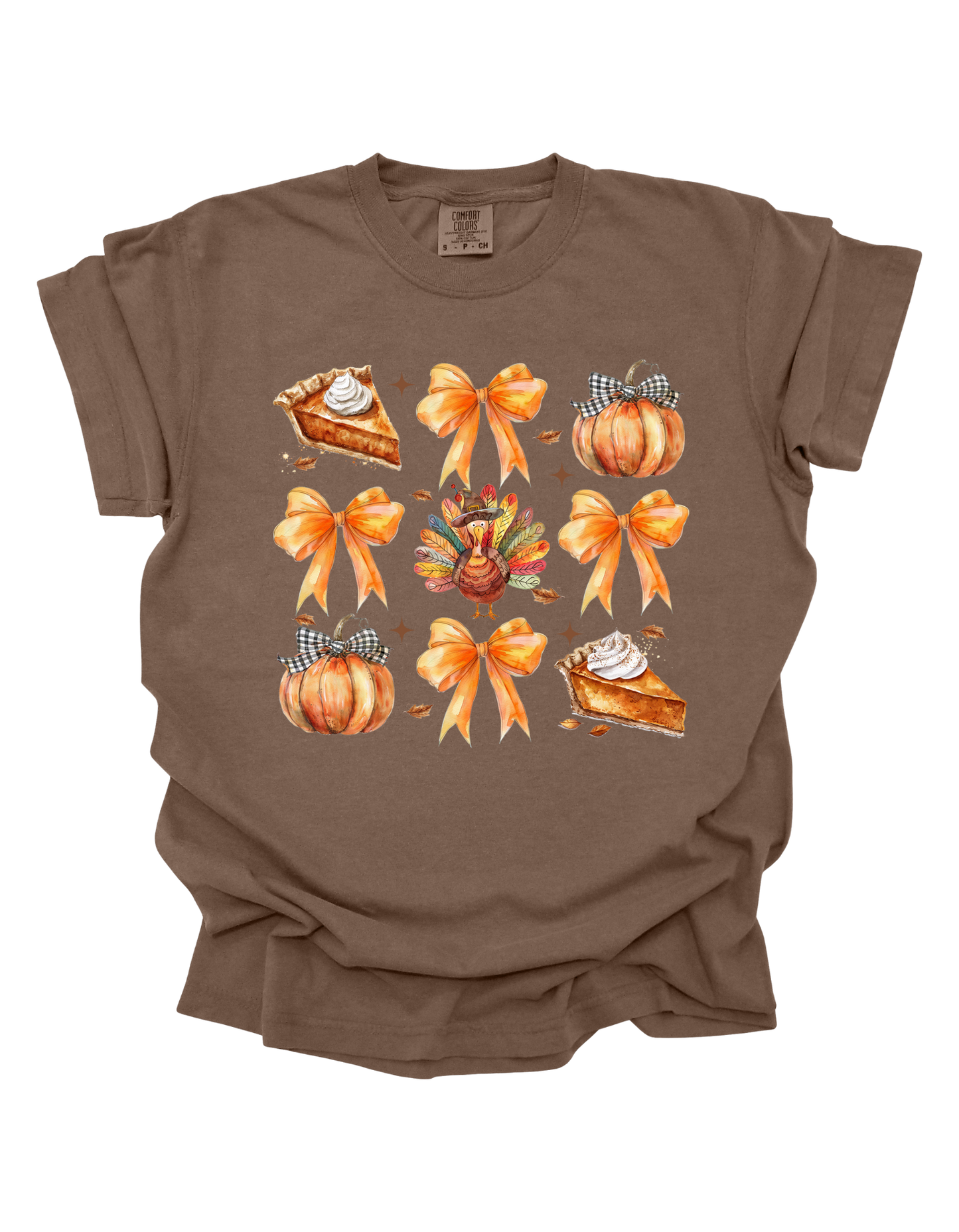 Thanksgiving Coquette Comfort Colors T-Shirt