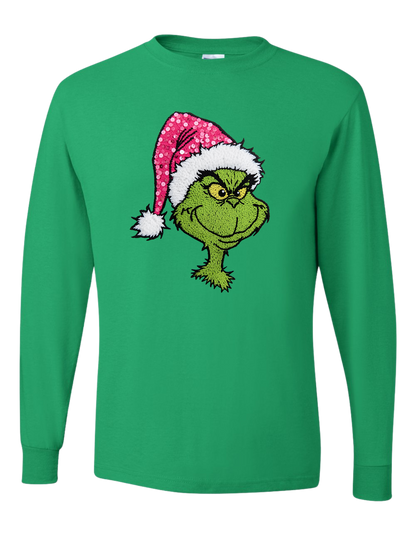 Sparkle Grinch Long Sleeve