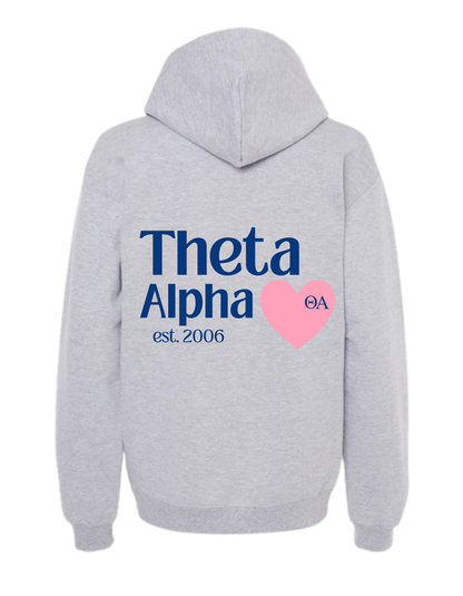 Love Theta Alpha Hoodie
