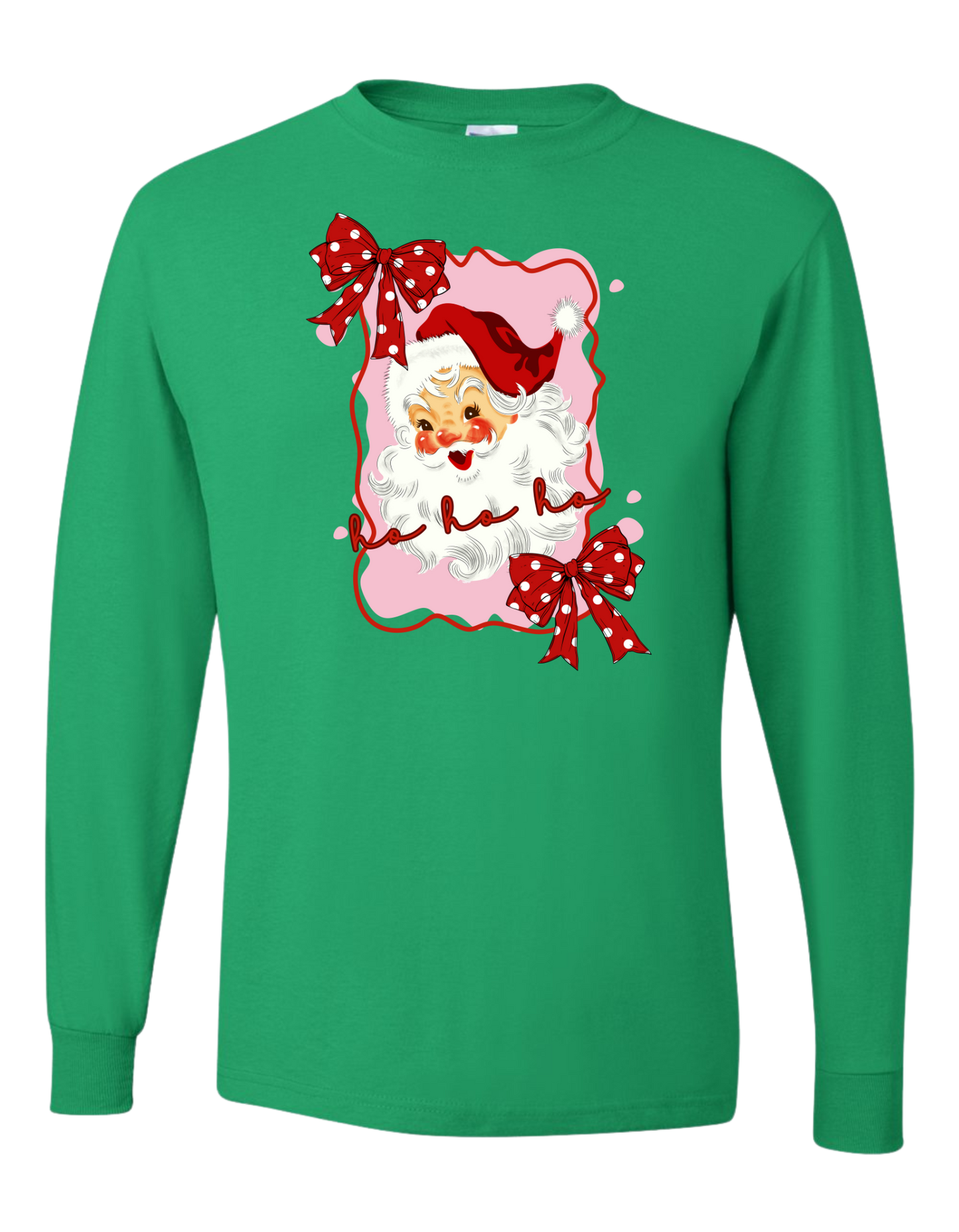 Vintage Ho Ho Ho Long Sleeve