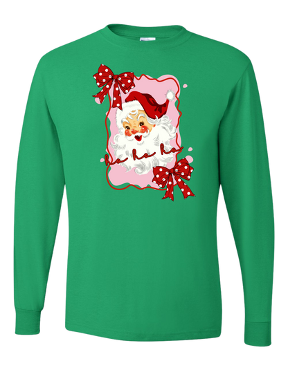 Vintage Ho Ho Ho Long Sleeve