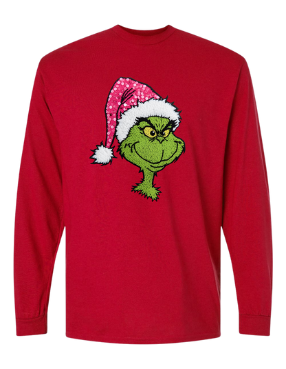 Sparkle Grinch Long Sleeve