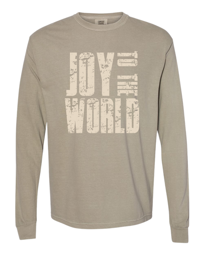 Joy to the World Comfort Colors Long Sleeve