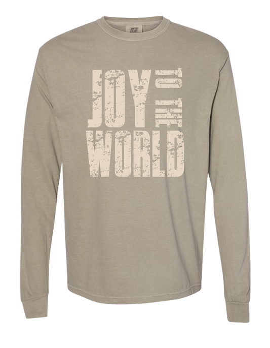 Joy to the World Comfort Colors Long Sleeve