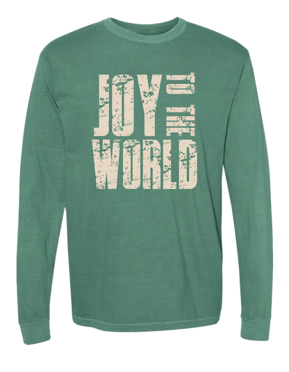 Joy to the World Comfort Colors Long Sleeve