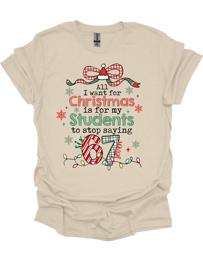 Teacher 6 7 T-Shirt