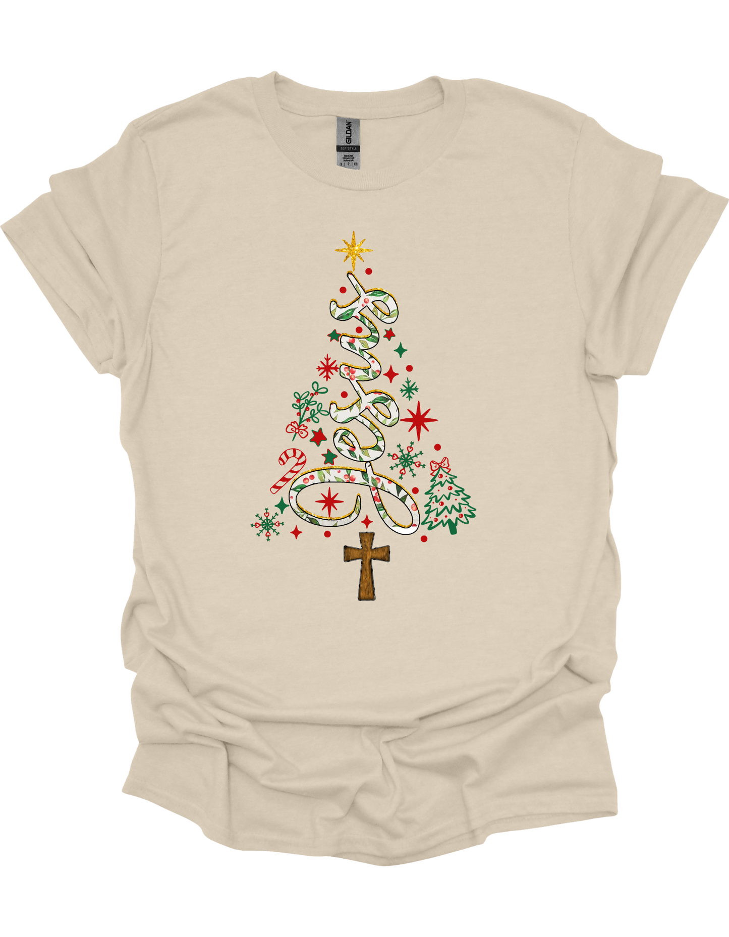 Jesus Christmas Tree T-Shirt