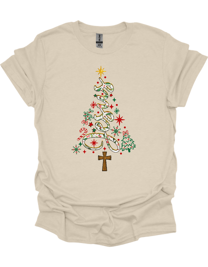 Jesus Christmas Tree T-Shirt