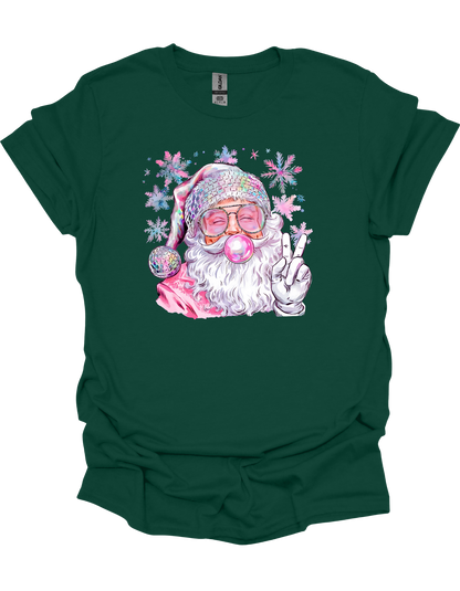 Bubblegum Santa T-Shirt
