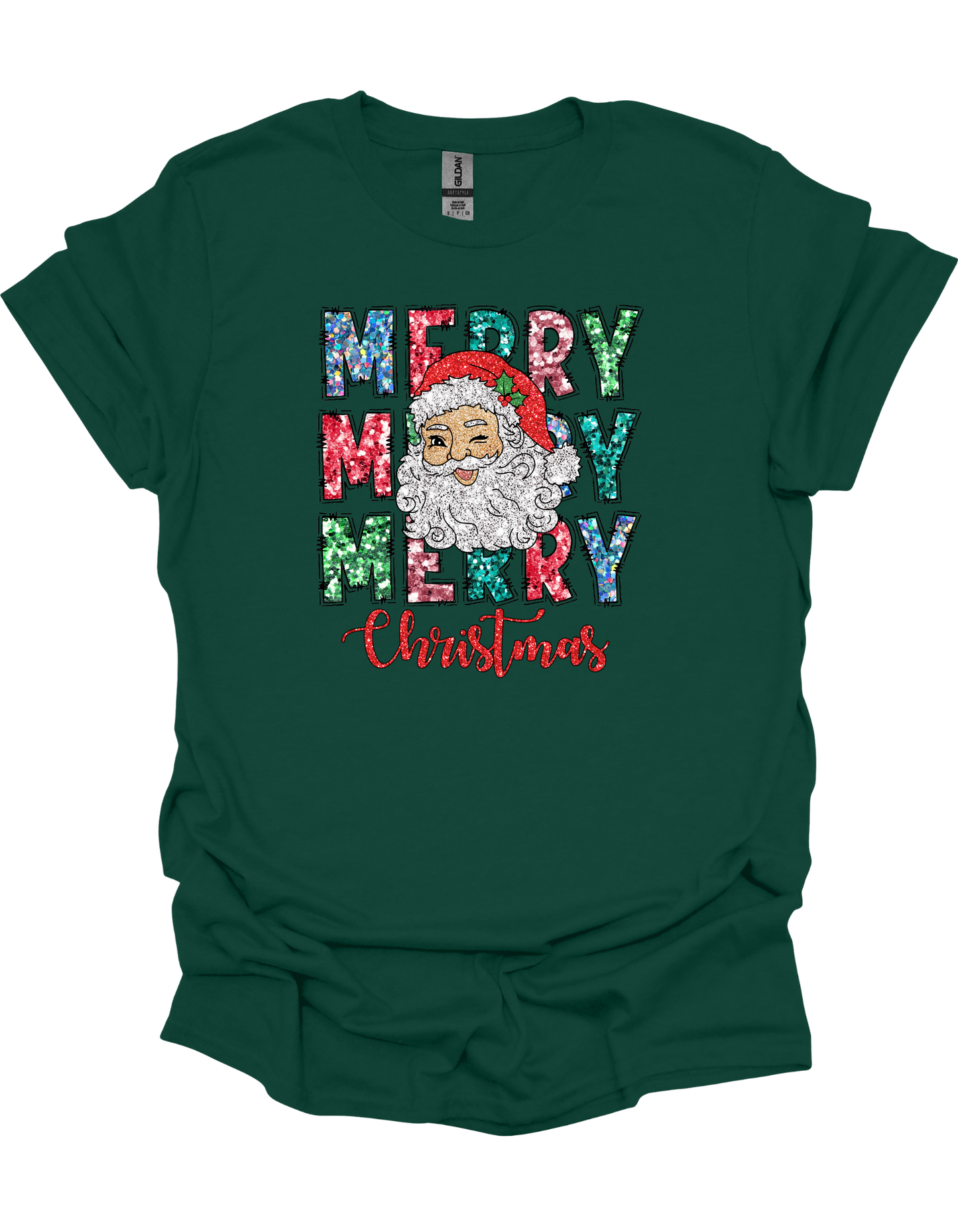 Santa Merry Christmas T-Shirt