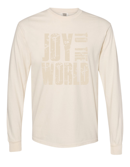 Joy to the World Comfort Colors Long Sleeve