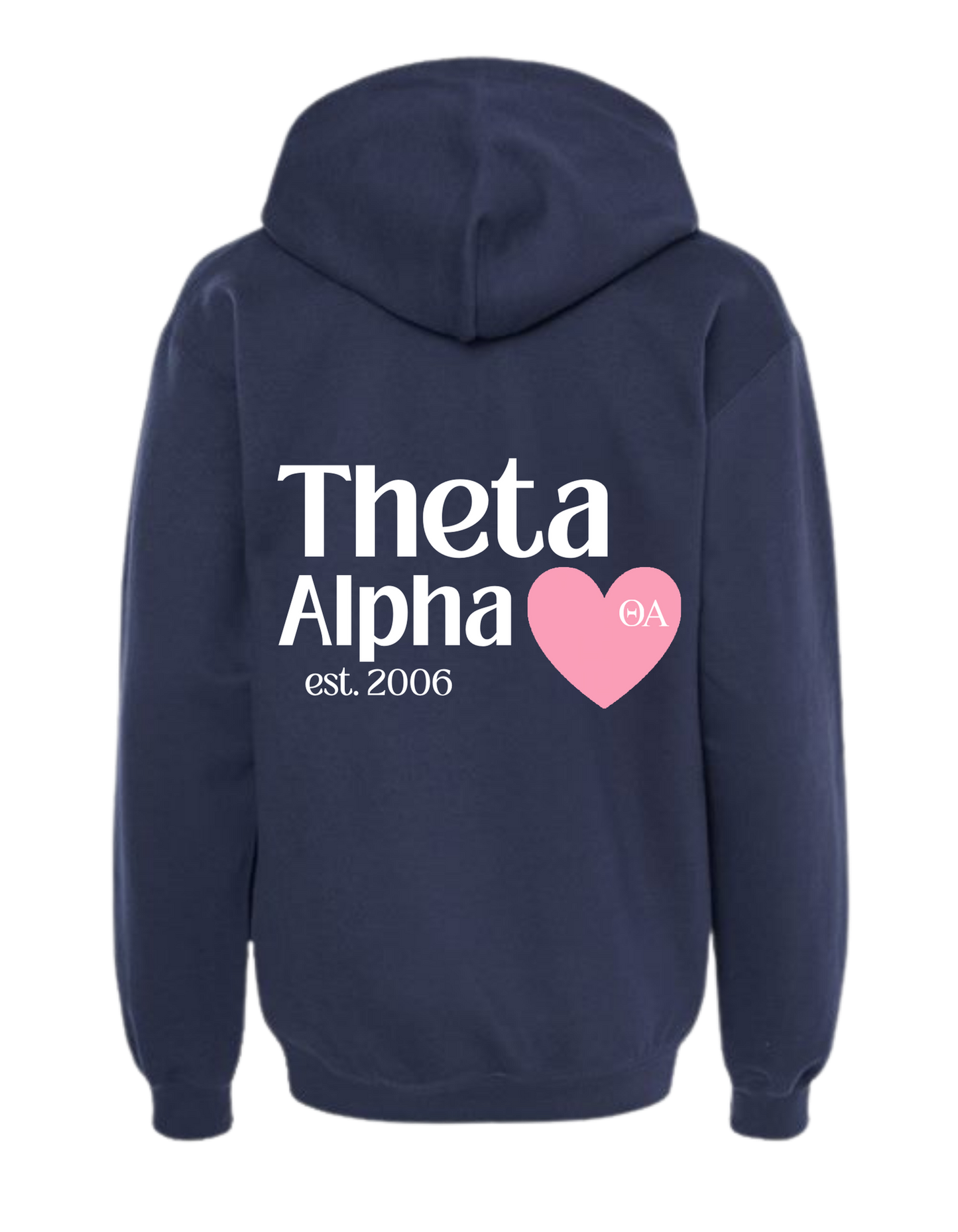 Love Theta Alpha Hoodie