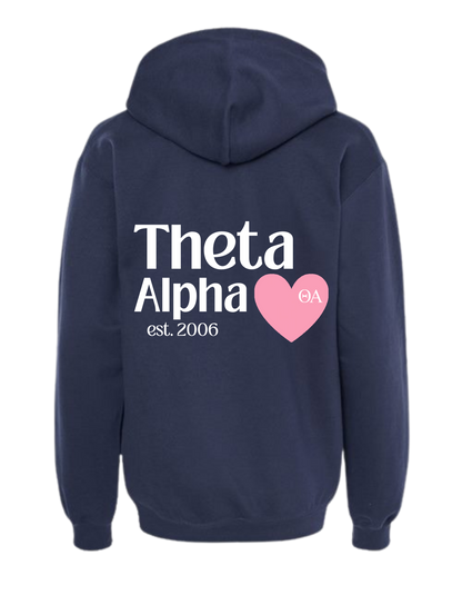 Love Theta Alpha Hoodie