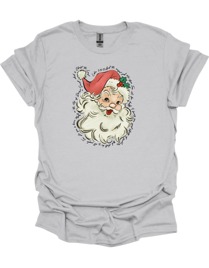 Luke 2:10-11 Santa T-Shirt