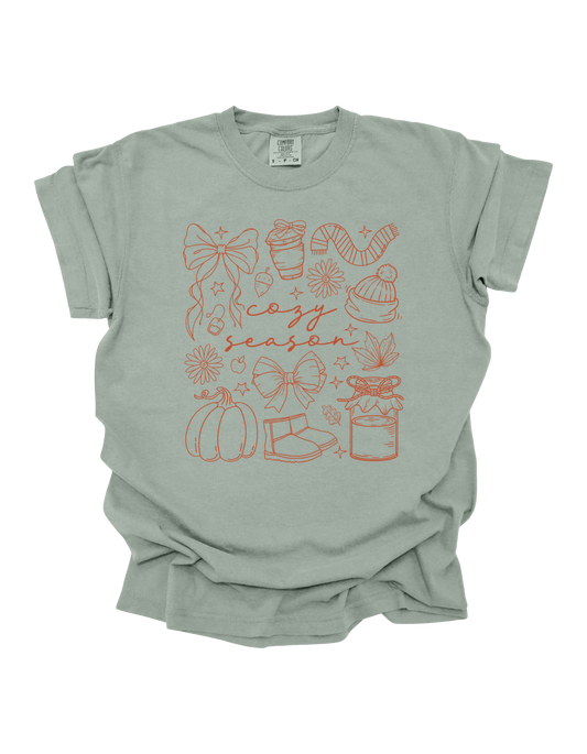 Cozy Season Comfort Colors T-Shirt