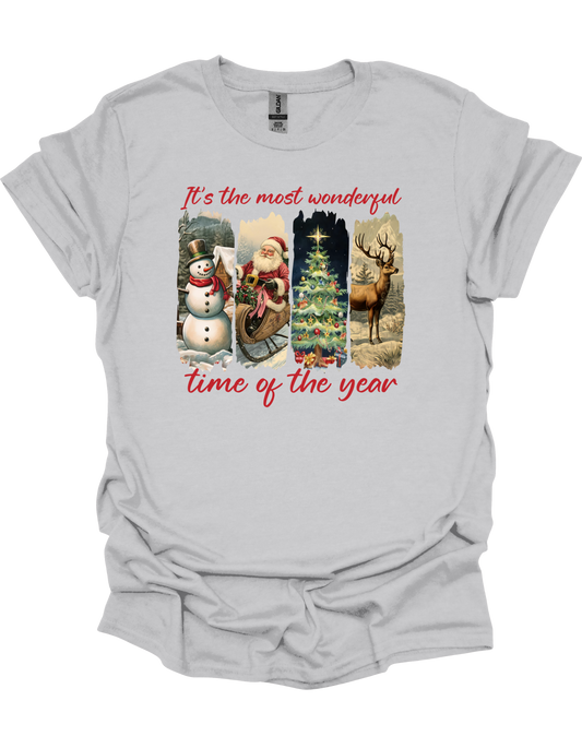 Vintage It's The Most Wonderful Time T-Shirt
