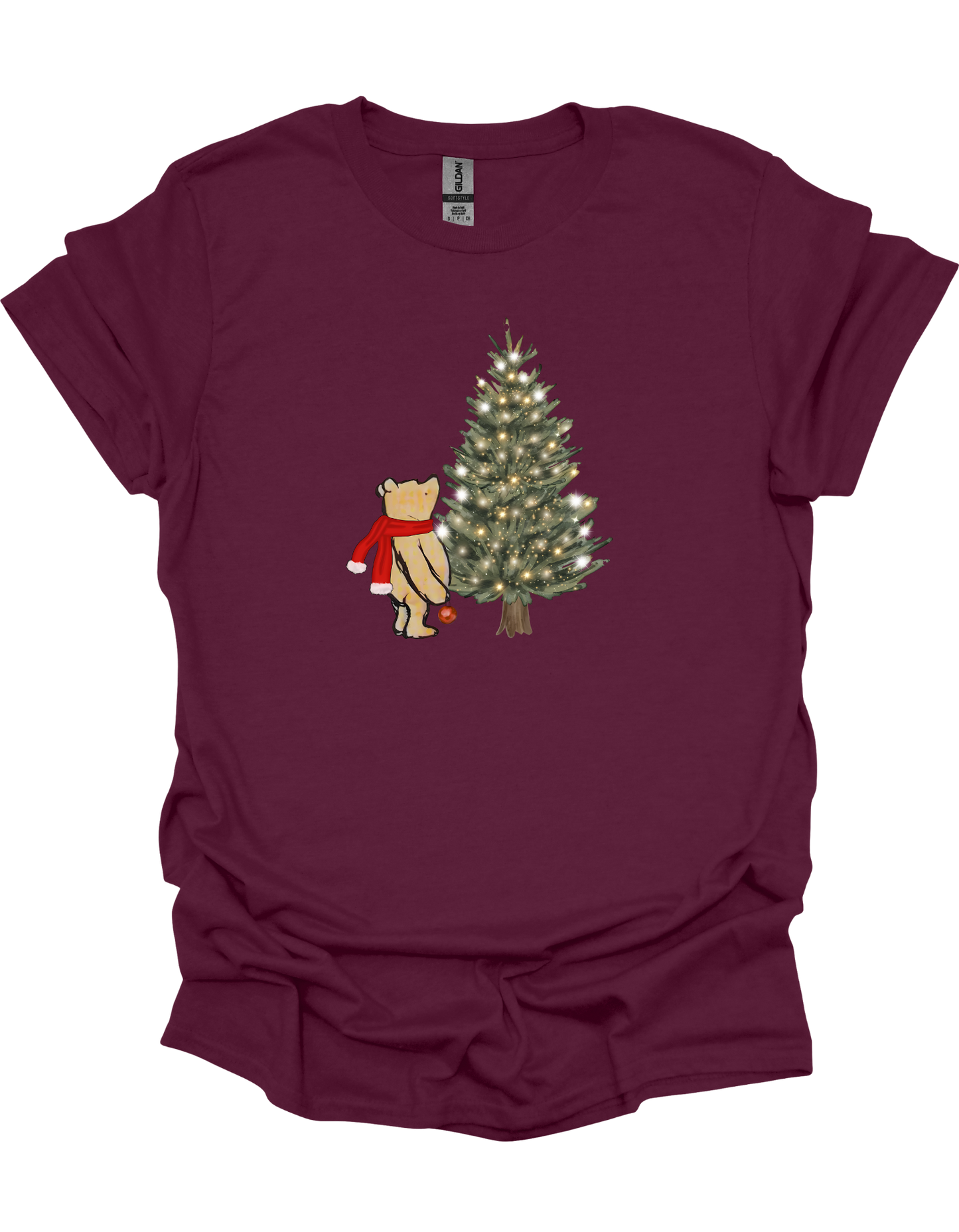 Winnie Christmas Tree T-Shirt