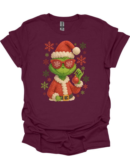 Grinch Snowflakes T-Shirt