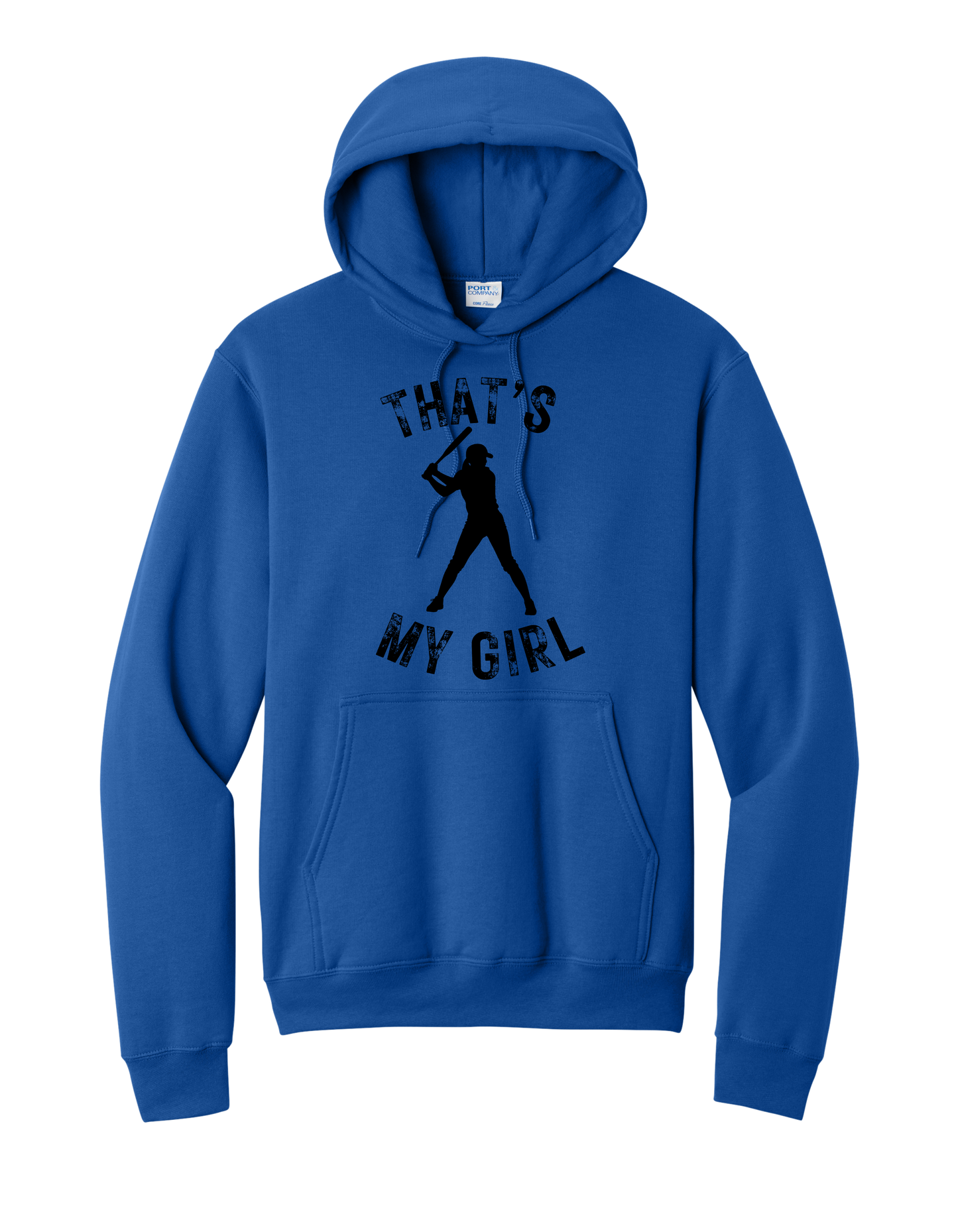 That's My Girl with Name on Back Hoodie