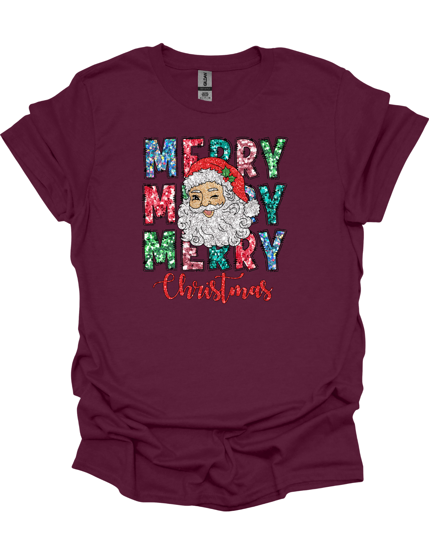 Santa Merry Christmas T-Shirt