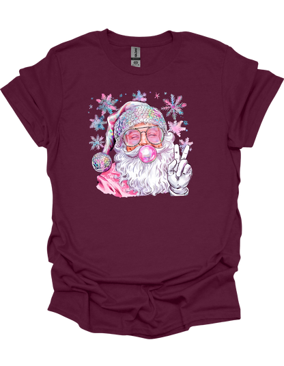Bubblegum Santa T-Shirt
