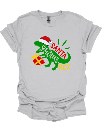 Santa Saurus Rex T-Shirt