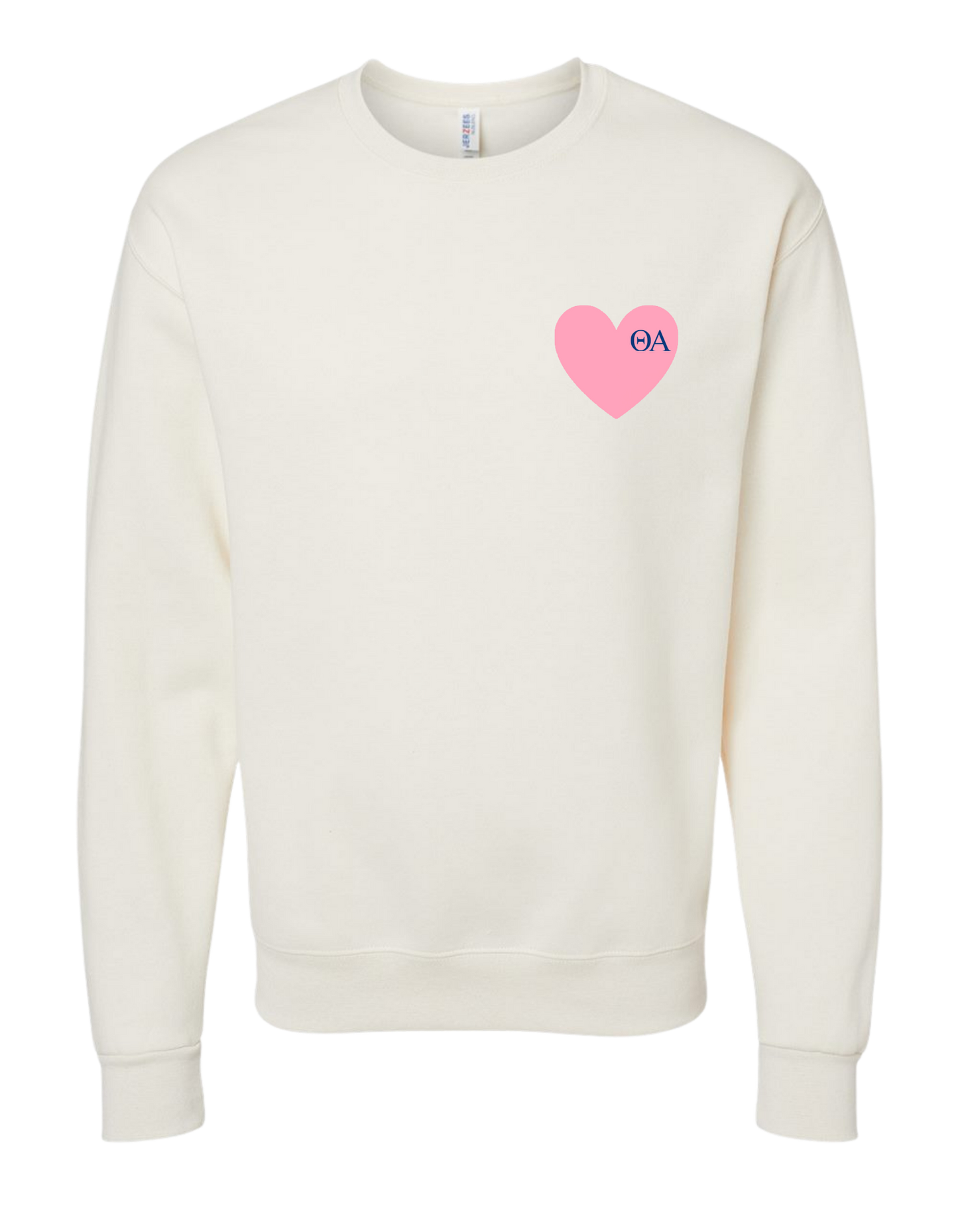 Love Theta Alpha Crewneck
