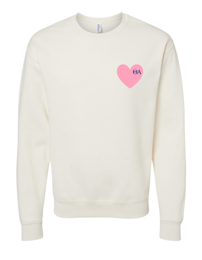 Love Theta Alpha Crewneck
