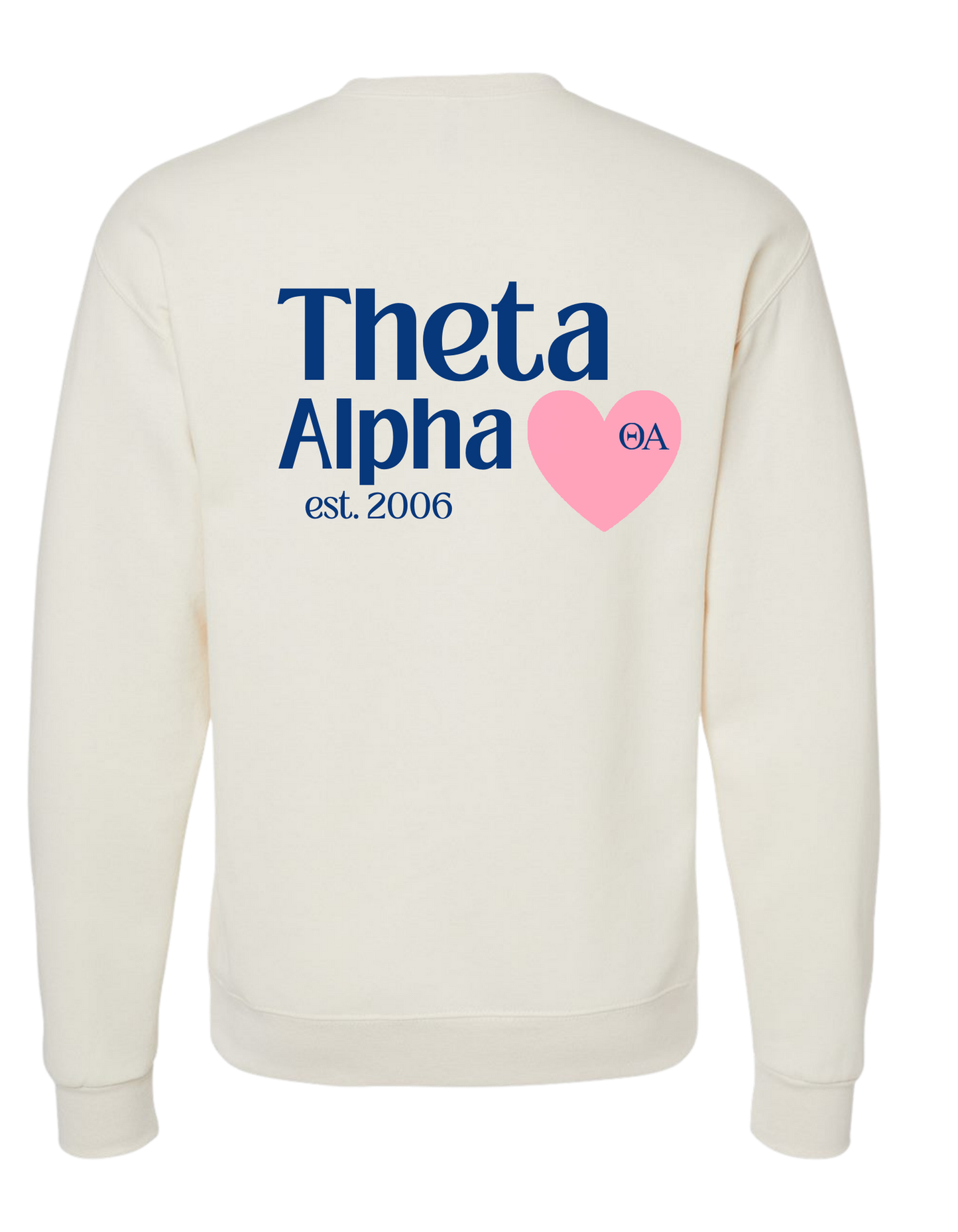 Love Theta Alpha Crewneck