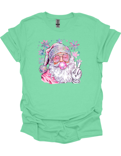 Bubblegum Santa T-Shirt