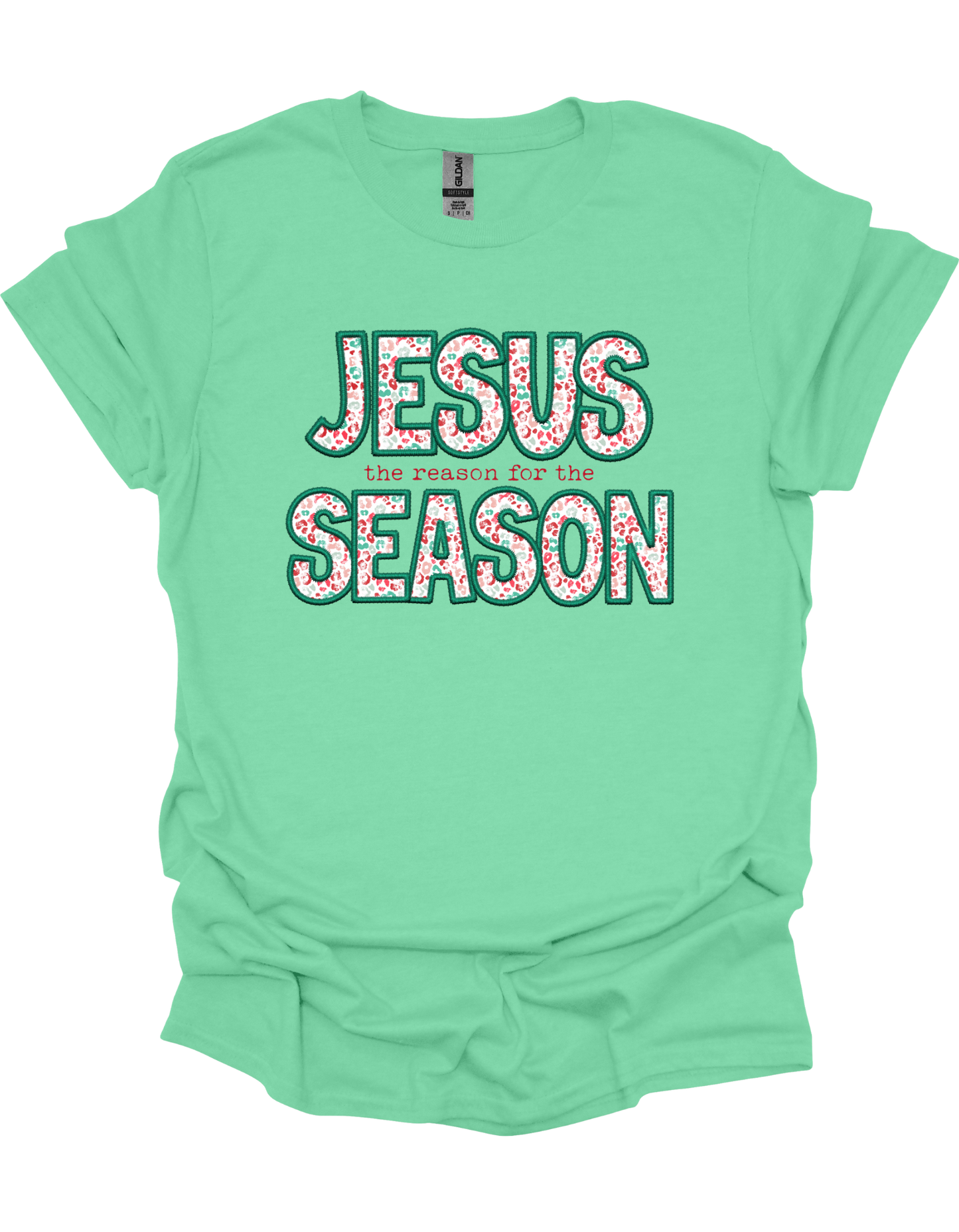 Leopard Jesus is the Reason T-Shirt