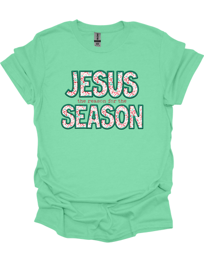 Leopard Jesus is the Reason T-Shirt