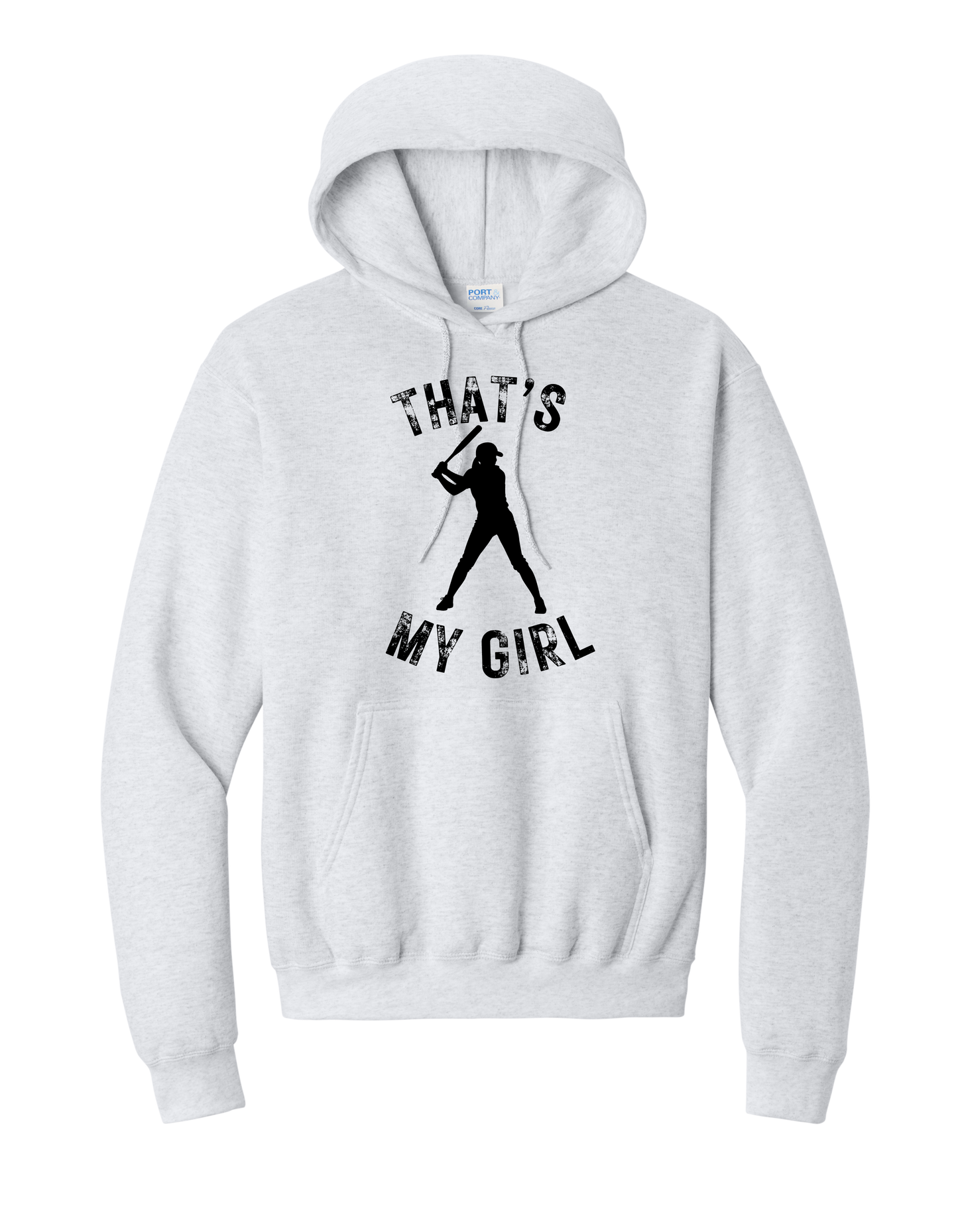 That's My Girl with Name on Back Hoodie