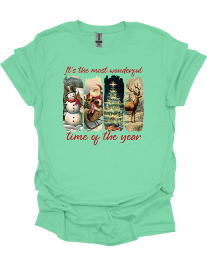 Vintage It's The Most Wonderful Time T-Shirt