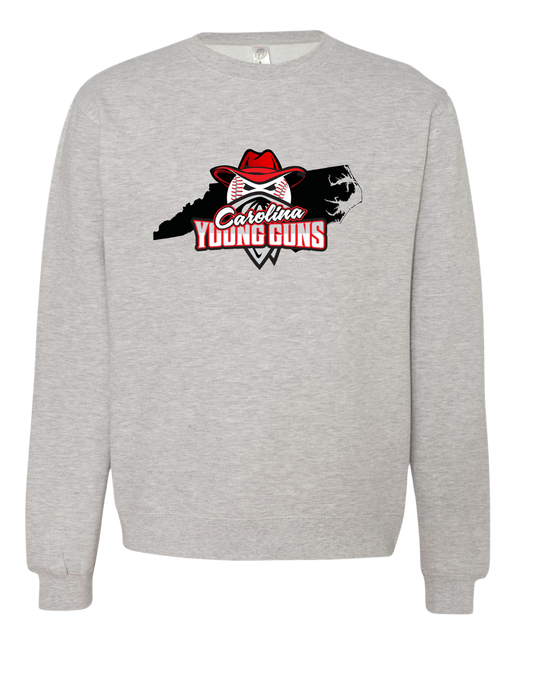 Carolina Young Guns Logo Crewneck
