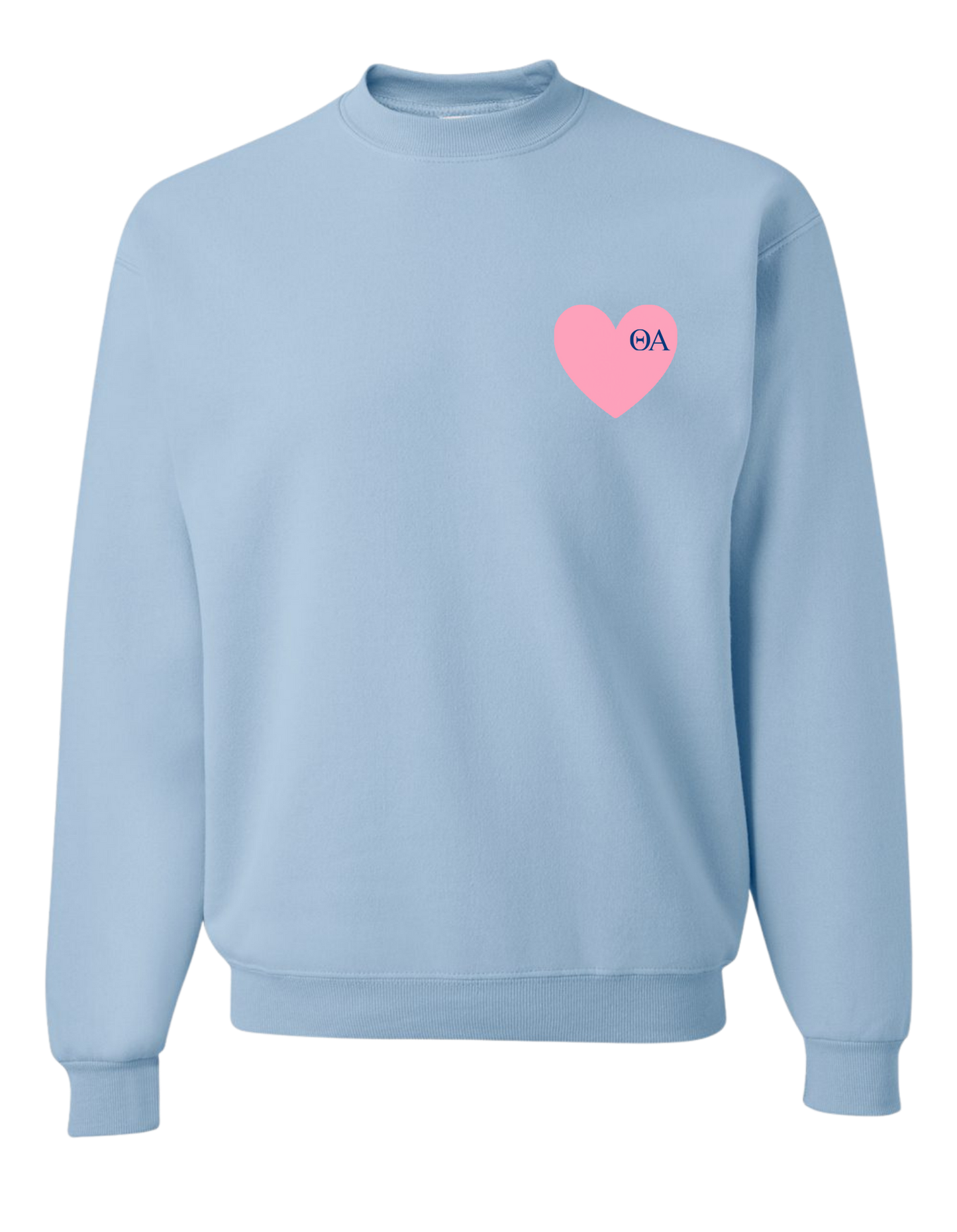 Love Theta Alpha Crewneck