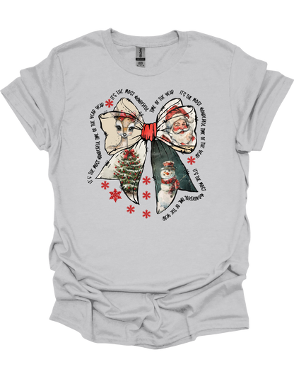 It's the Most Wonderful Time Bow T-Shirt