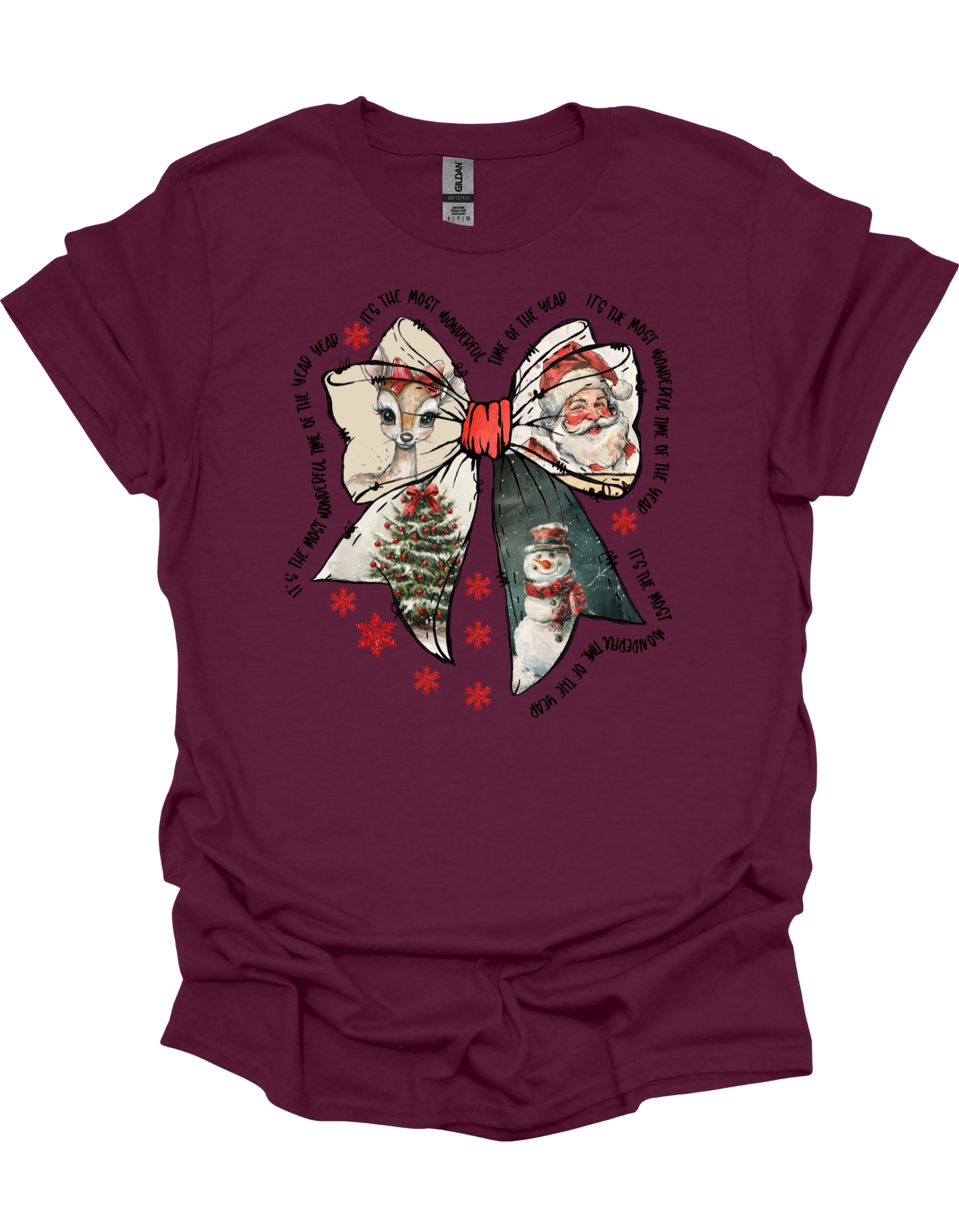 It's the Most Wonderful Time Bow T-Shirt