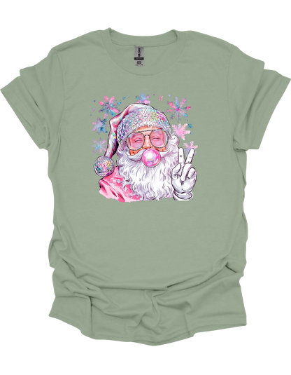 Bubblegum Santa T-Shirt