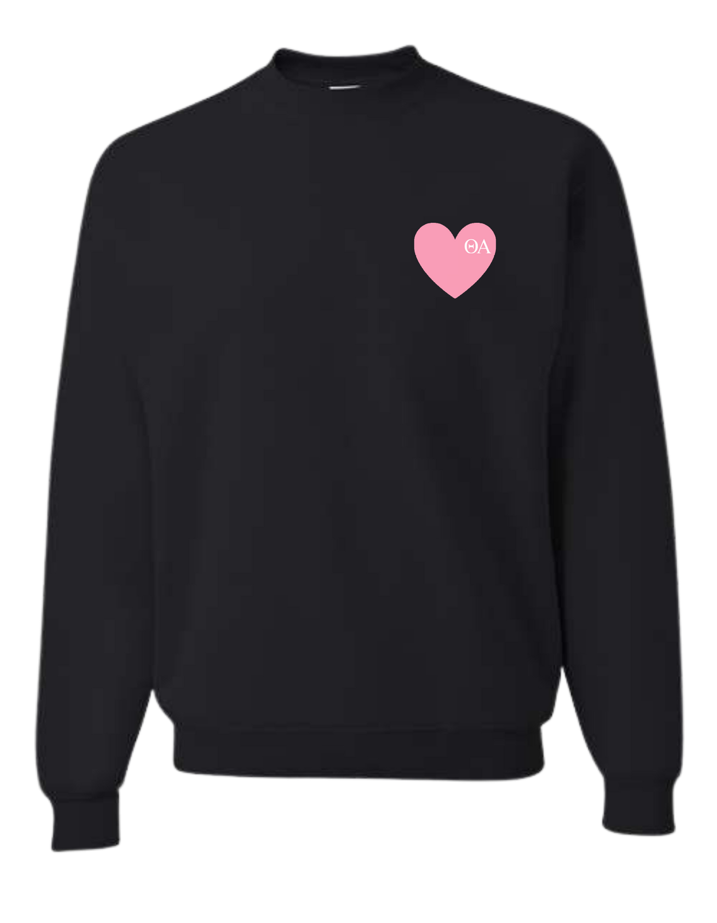 Love Theta Alpha Crewneck