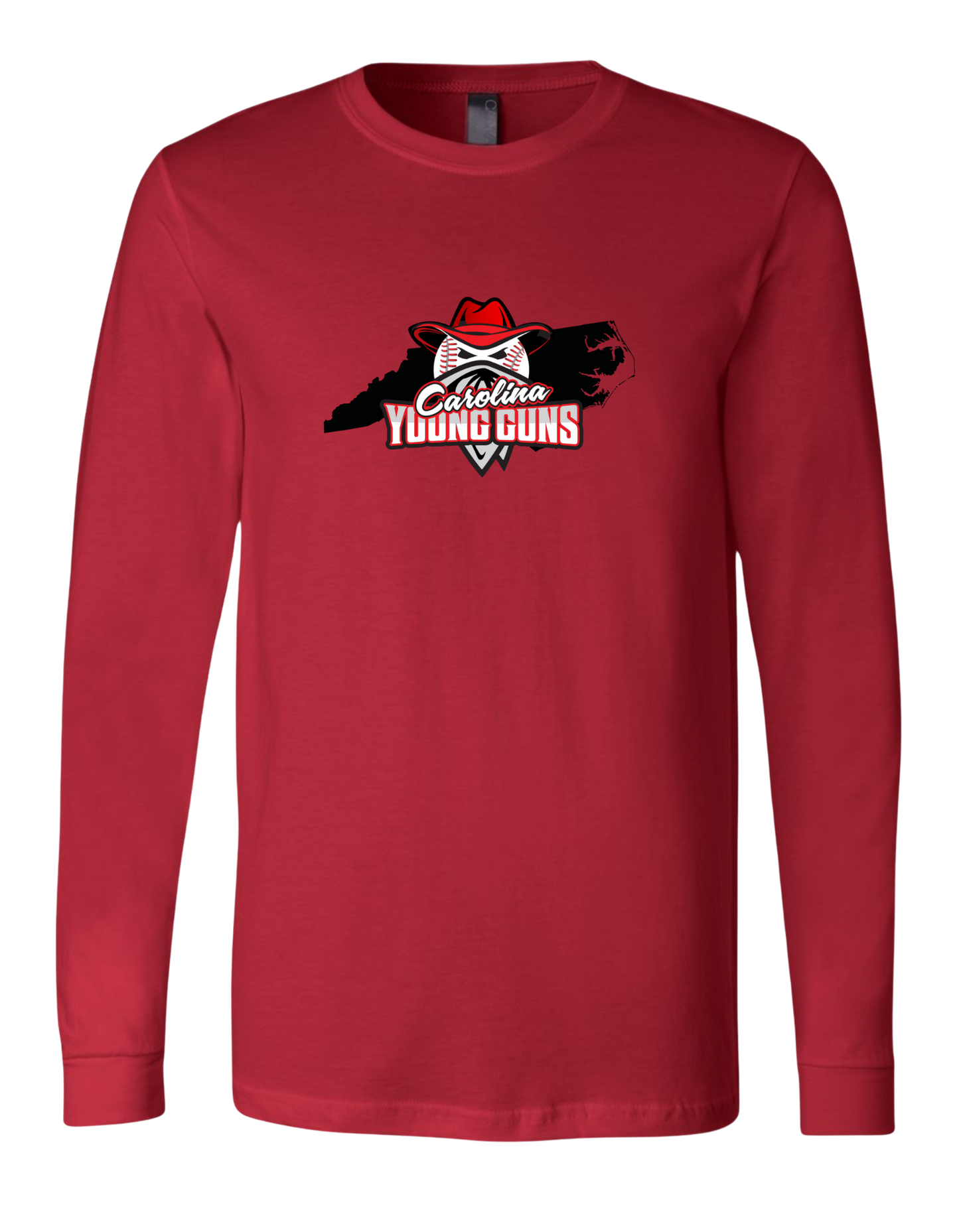 Carolina Young Guns Logo Long Sleeve