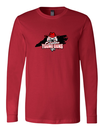 Carolina Young Guns Logo Long Sleeve