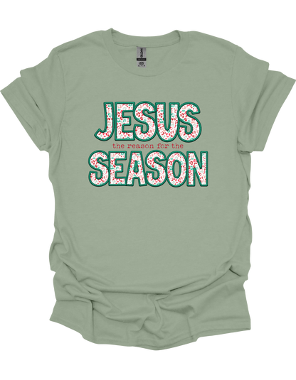 Leopard Jesus is the Reason T-Shirt