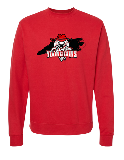 Carolina Young Guns Logo Crewneck