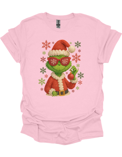 Grinch Snowflakes T-Shirt