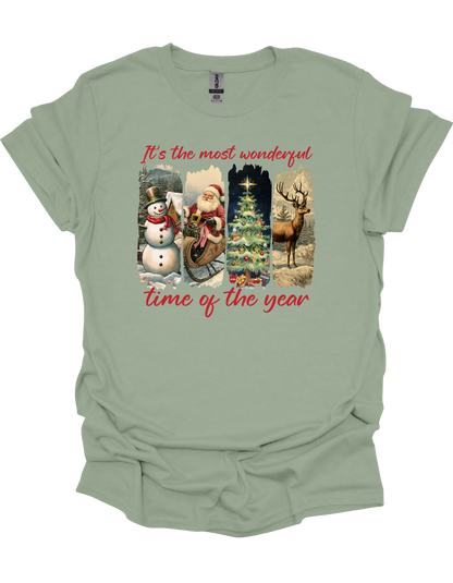 Vintage It's The Most Wonderful Time T-Shirt